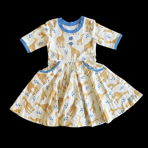 Eleanor Rose Other - Eleanor Rose giraffe dress size 6-7 New NIP CAMILA DRESS